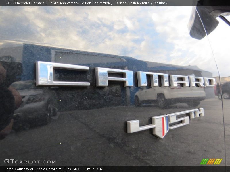 Carbon Flash Metallic / Jet Black 2012 Chevrolet Camaro LT 45th Anniversary Edition Convertible