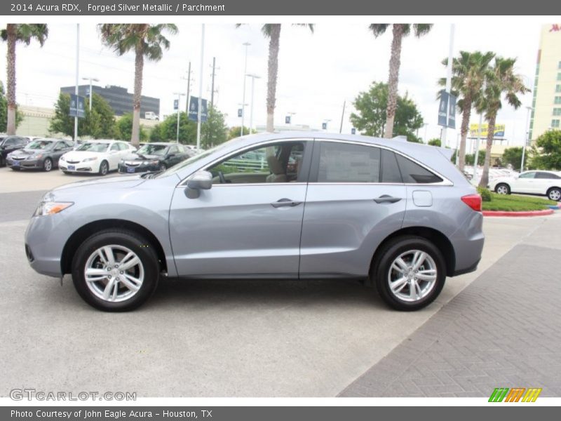 Forged Silver Metallic / Parchment 2014 Acura RDX