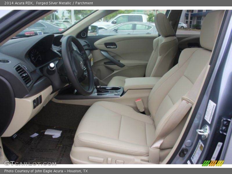 Forged Silver Metallic / Parchment 2014 Acura RDX