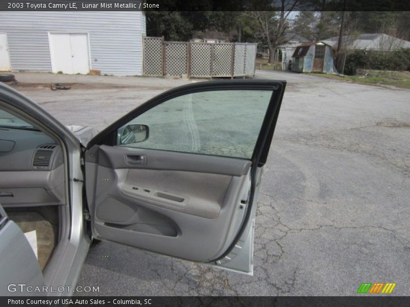 Lunar Mist Metallic / Stone 2003 Toyota Camry LE