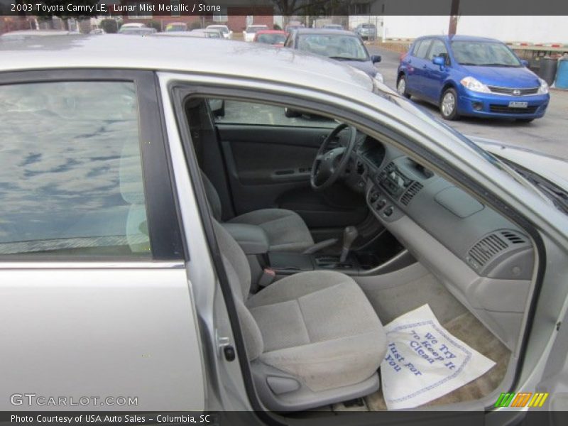 Lunar Mist Metallic / Stone 2003 Toyota Camry LE