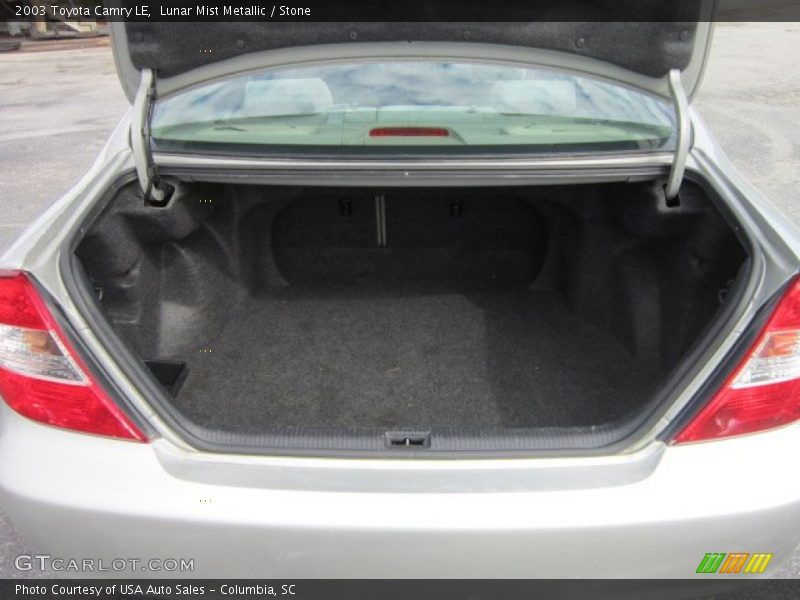 Lunar Mist Metallic / Stone 2003 Toyota Camry LE