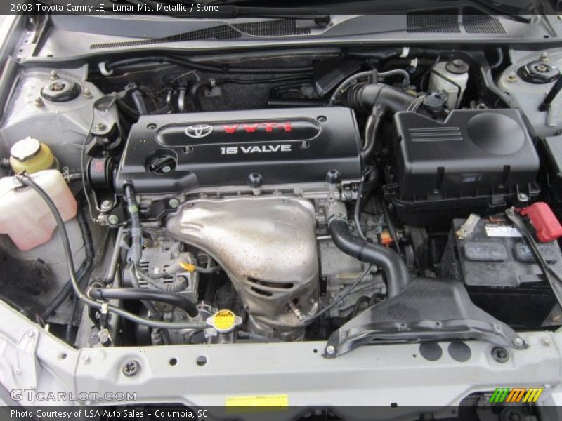 Lunar Mist Metallic / Stone 2003 Toyota Camry LE
