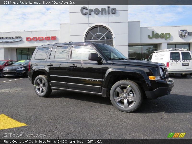 Black / Dark Slate Gray 2014 Jeep Patriot Latitude