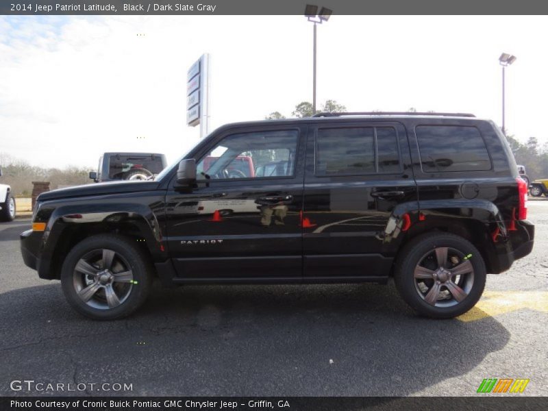 Black / Dark Slate Gray 2014 Jeep Patriot Latitude