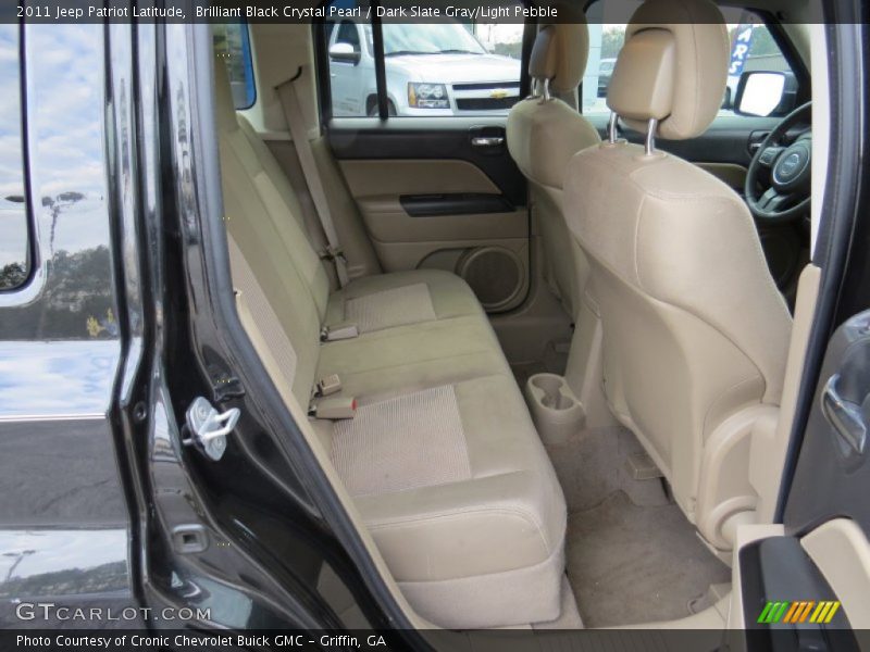 Brilliant Black Crystal Pearl / Dark Slate Gray/Light Pebble 2011 Jeep Patriot Latitude