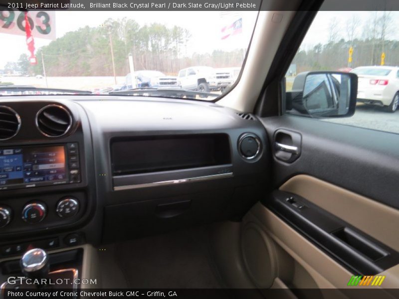 Brilliant Black Crystal Pearl / Dark Slate Gray/Light Pebble 2011 Jeep Patriot Latitude
