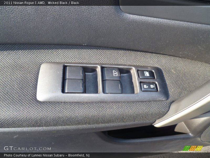 Wicked Black / Black 2011 Nissan Rogue S AWD