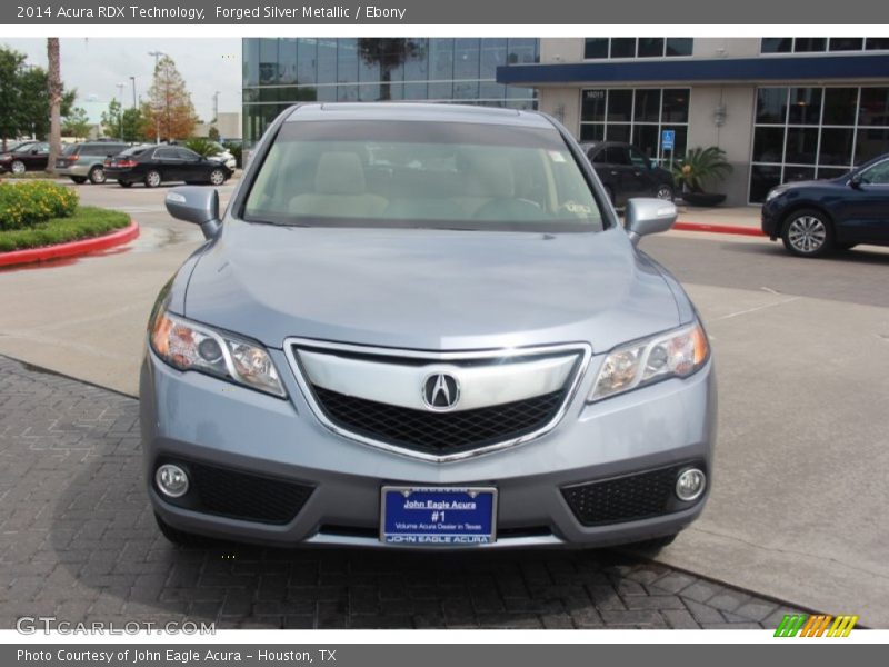 Forged Silver Metallic / Ebony 2014 Acura RDX Technology
