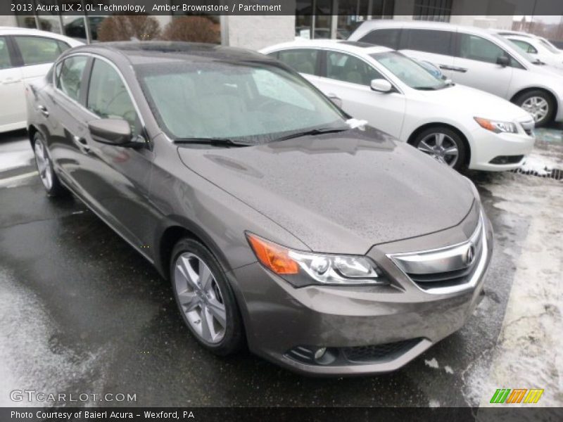 Amber Brownstone / Parchment 2013 Acura ILX 2.0L Technology
