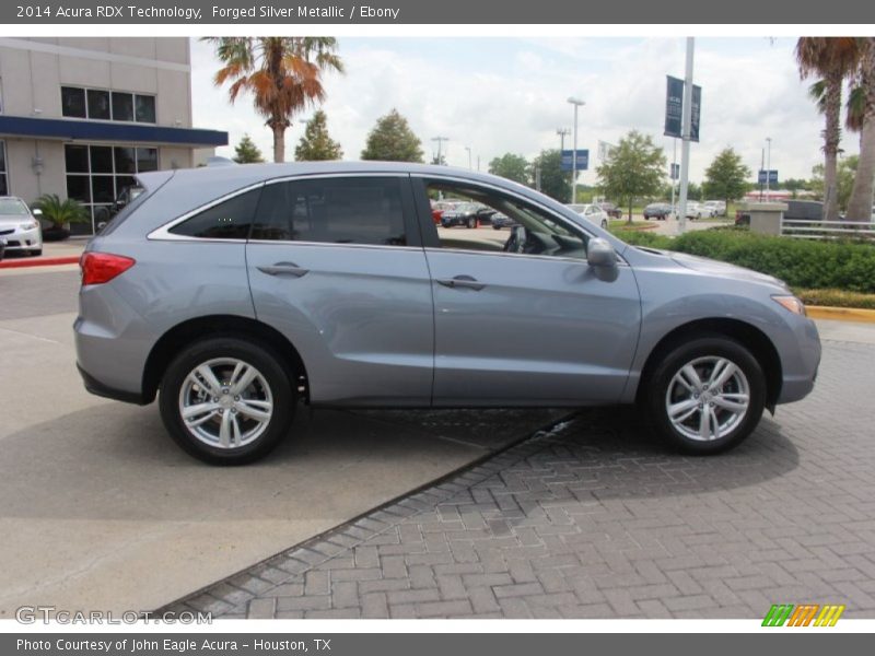 Forged Silver Metallic / Ebony 2014 Acura RDX Technology