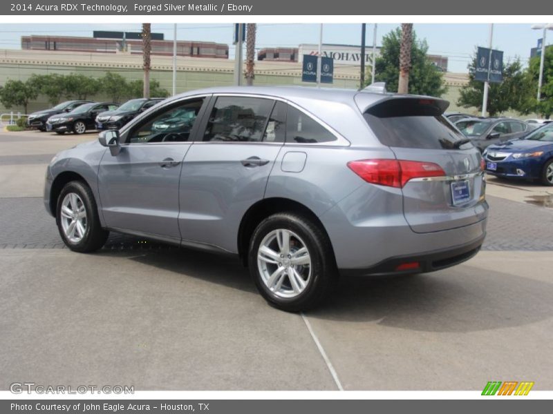 Forged Silver Metallic / Ebony 2014 Acura RDX Technology