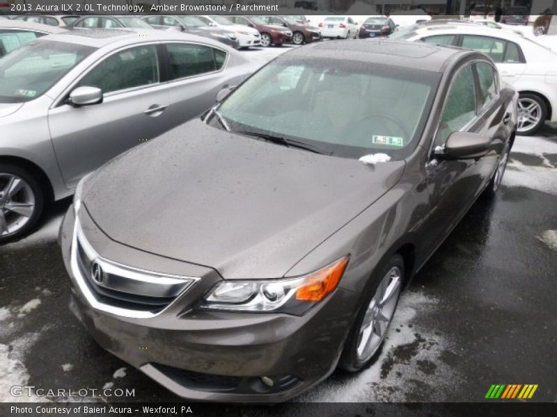 Amber Brownstone / Parchment 2013 Acura ILX 2.0L Technology