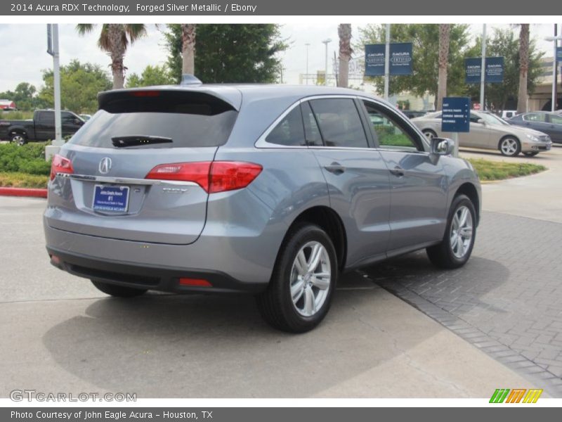 Forged Silver Metallic / Ebony 2014 Acura RDX Technology