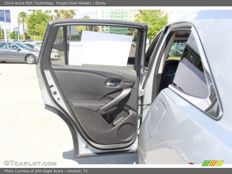 Forged Silver Metallic / Ebony 2014 Acura RDX Technology