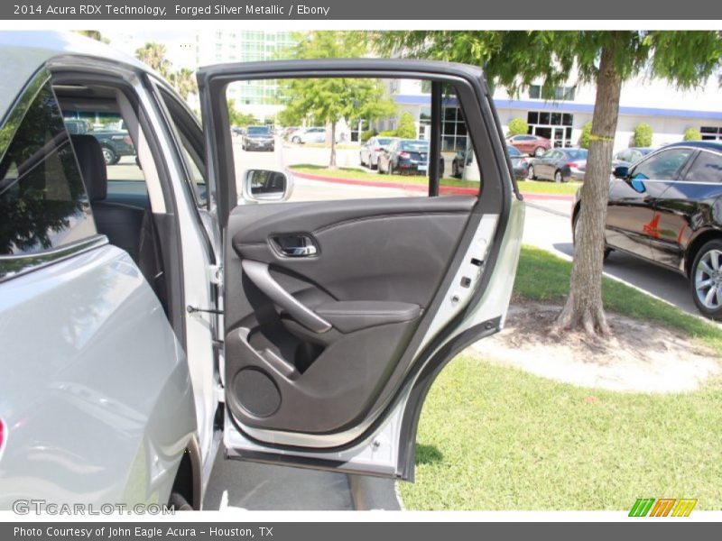 Forged Silver Metallic / Ebony 2014 Acura RDX Technology