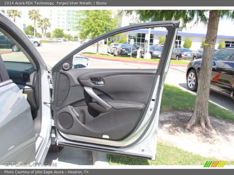 Forged Silver Metallic / Ebony 2014 Acura RDX Technology