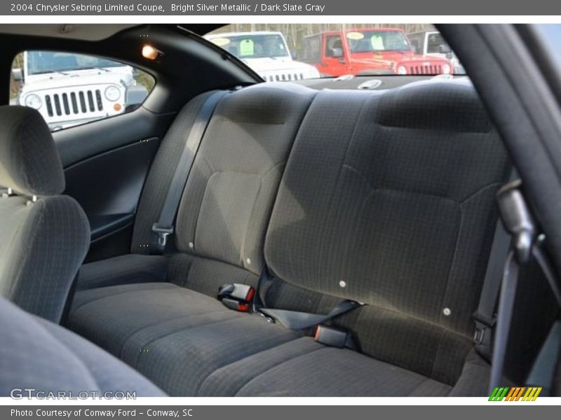 Rear Seat of 2004 Sebring Limited Coupe