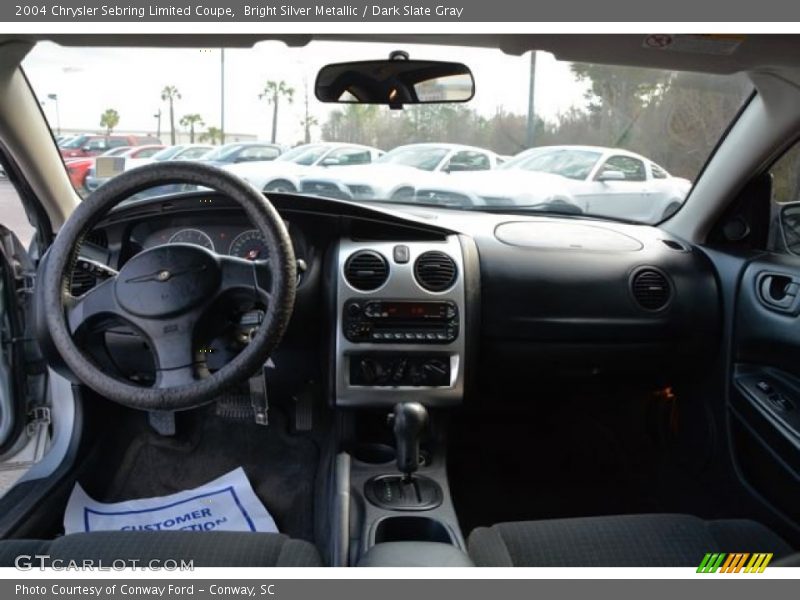 Bright Silver Metallic / Dark Slate Gray 2004 Chrysler Sebring Limited Coupe