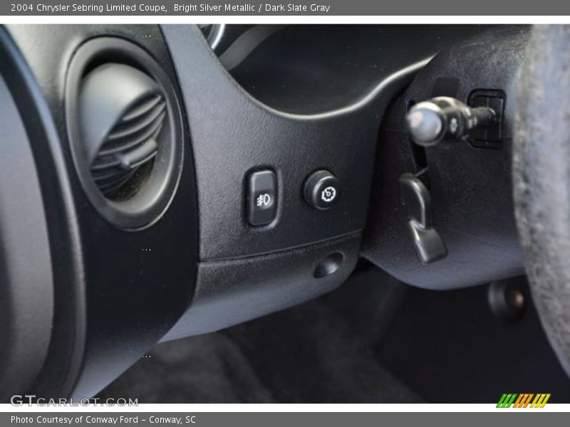 Controls of 2004 Sebring Limited Coupe