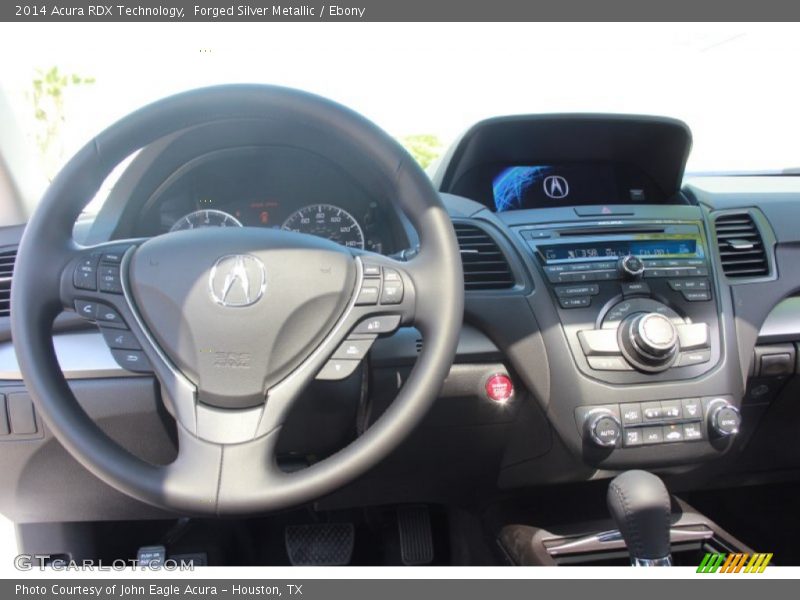 Forged Silver Metallic / Ebony 2014 Acura RDX Technology