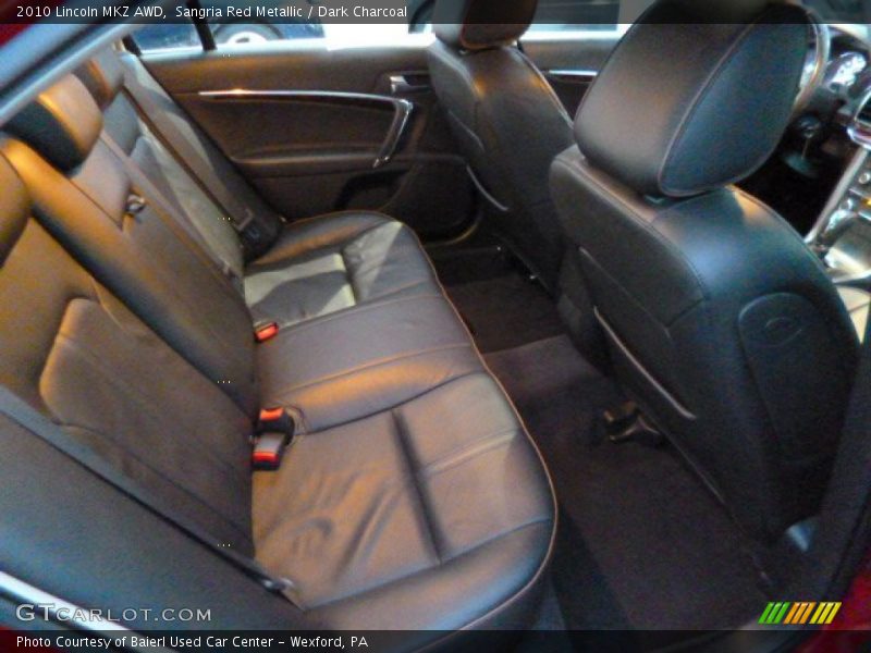 Sangria Red Metallic / Dark Charcoal 2010 Lincoln MKZ AWD