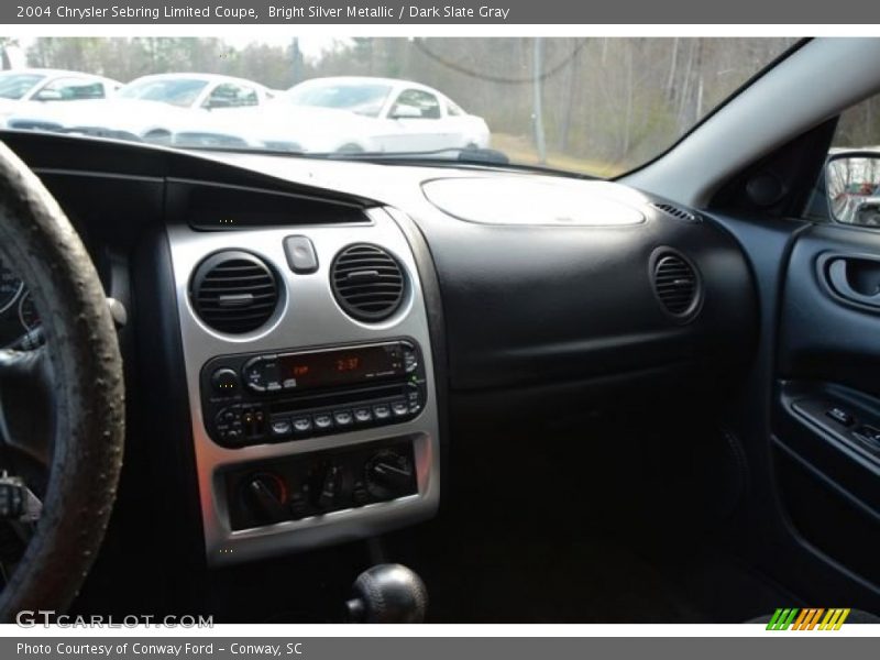 Bright Silver Metallic / Dark Slate Gray 2004 Chrysler Sebring Limited Coupe