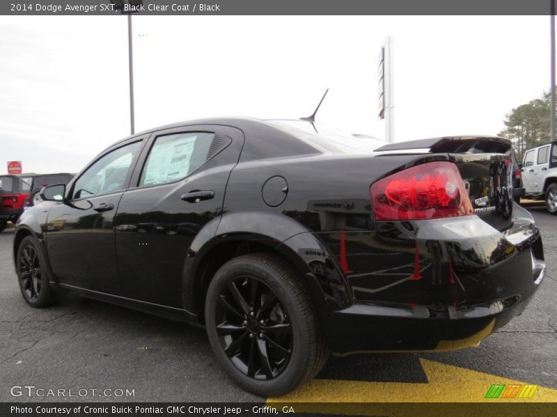 Black Clear Coat / Black 2014 Dodge Avenger SXT