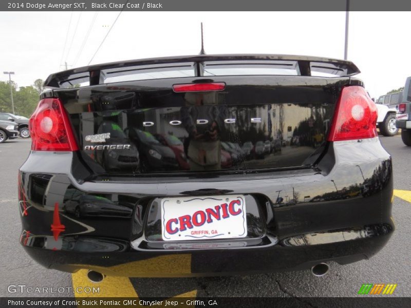 Black Clear Coat / Black 2014 Dodge Avenger SXT