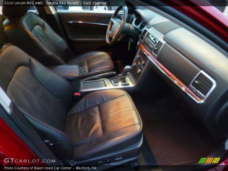 Sangria Red Metallic / Dark Charcoal 2010 Lincoln MKZ AWD