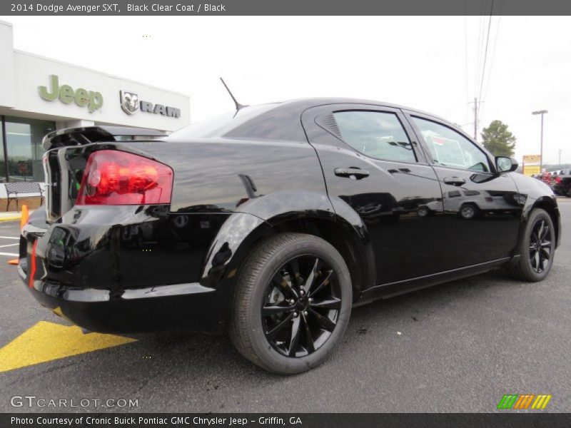 Black Clear Coat / Black 2014 Dodge Avenger SXT