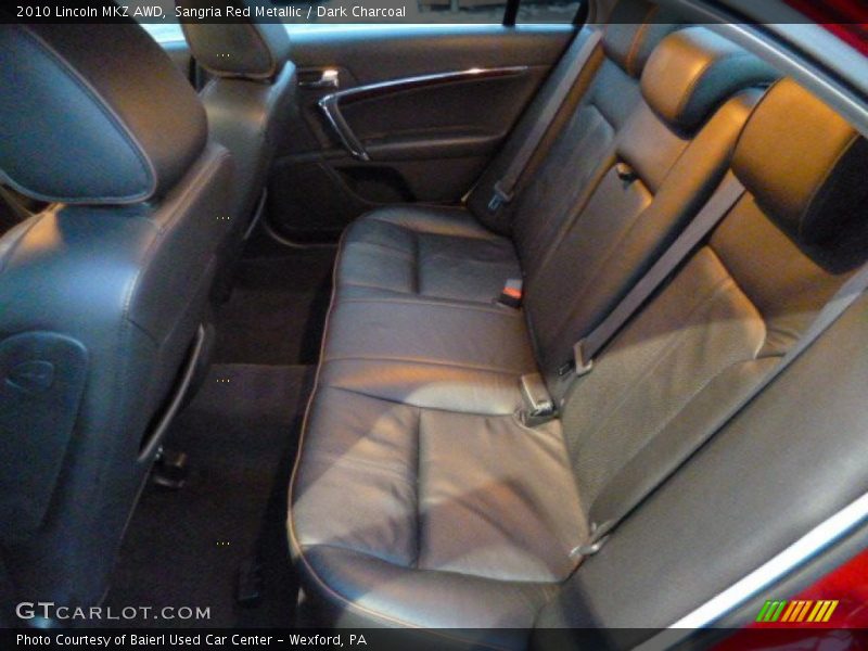 Sangria Red Metallic / Dark Charcoal 2010 Lincoln MKZ AWD
