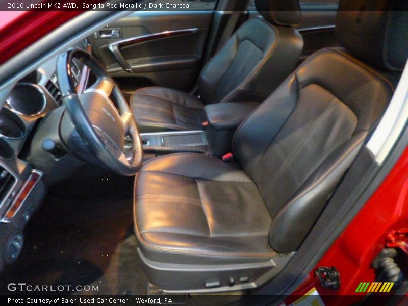 Sangria Red Metallic / Dark Charcoal 2010 Lincoln MKZ AWD