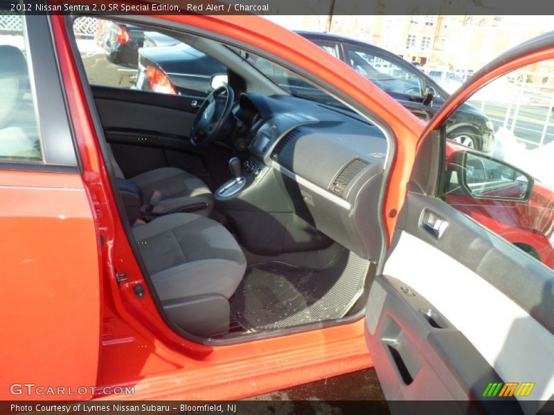 Red Alert / Charcoal 2012 Nissan Sentra 2.0 SR Special Edition