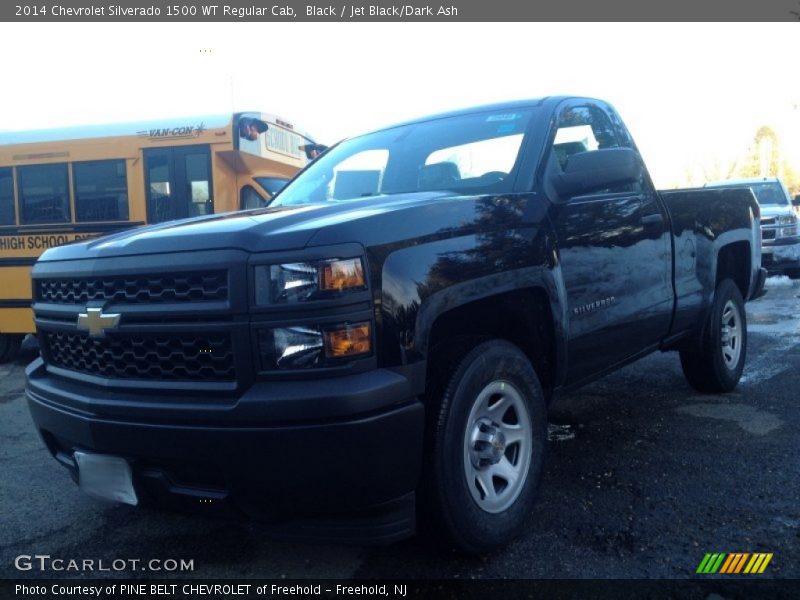 Black / Jet Black/Dark Ash 2014 Chevrolet Silverado 1500 WT Regular Cab