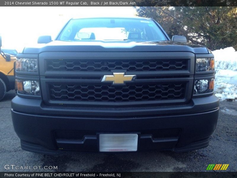 Black / Jet Black/Dark Ash 2014 Chevrolet Silverado 1500 WT Regular Cab