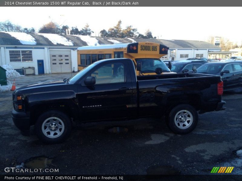 Black / Jet Black/Dark Ash 2014 Chevrolet Silverado 1500 WT Regular Cab