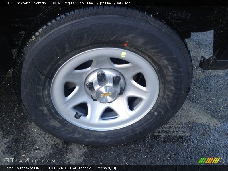 Black / Jet Black/Dark Ash 2014 Chevrolet Silverado 1500 WT Regular Cab