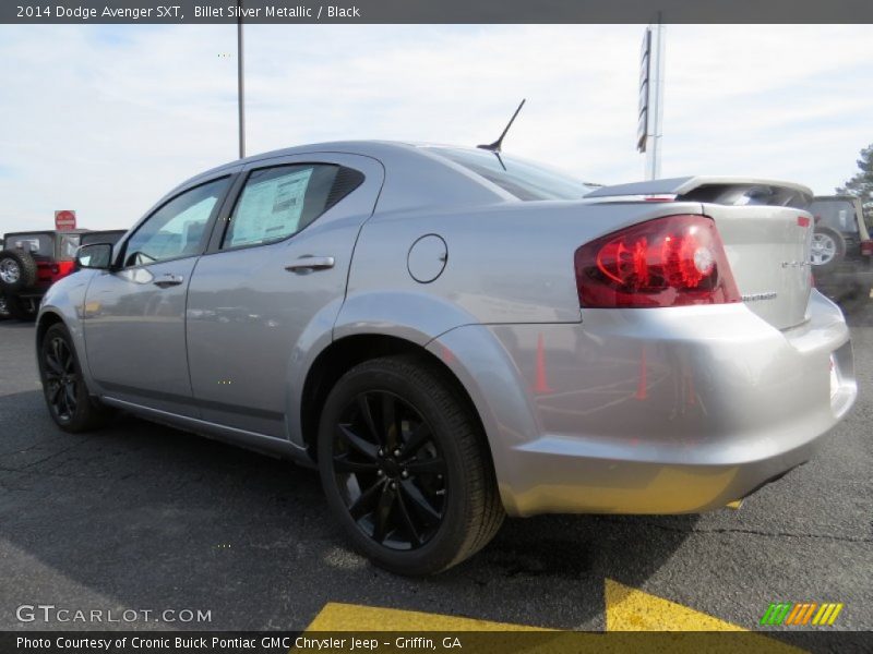 Billet Silver Metallic / Black 2014 Dodge Avenger SXT