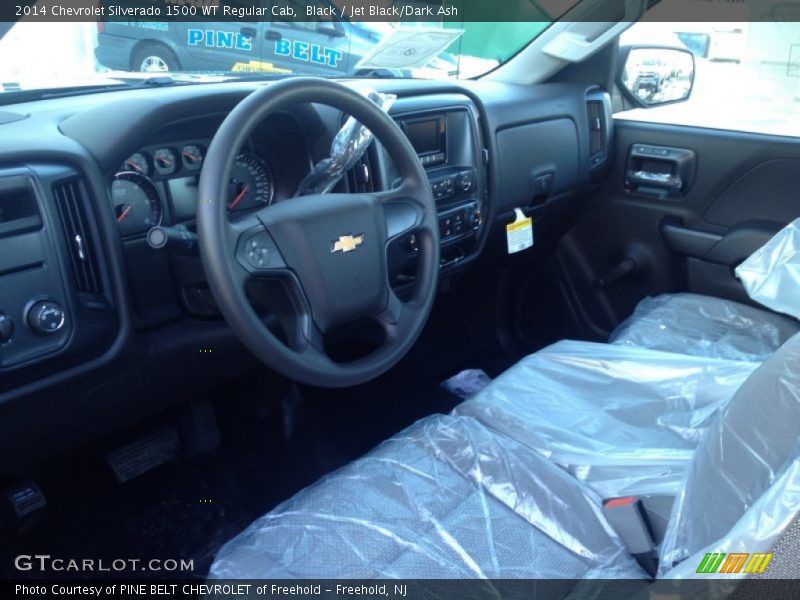 Black / Jet Black/Dark Ash 2014 Chevrolet Silverado 1500 WT Regular Cab
