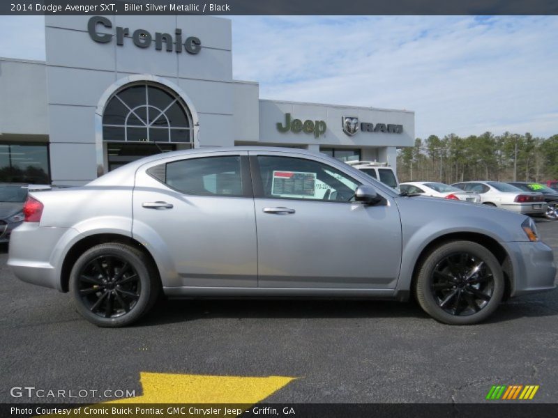 Billet Silver Metallic / Black 2014 Dodge Avenger SXT
