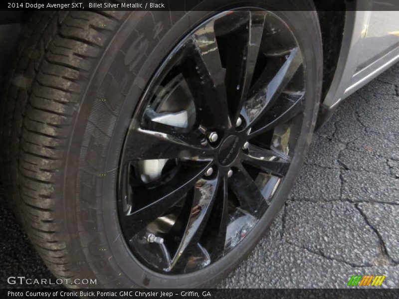 Billet Silver Metallic / Black 2014 Dodge Avenger SXT