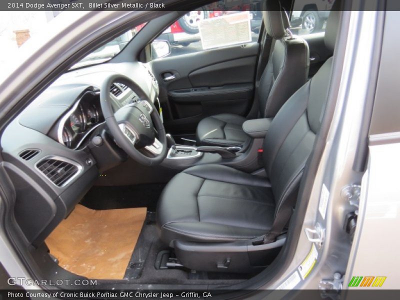 Billet Silver Metallic / Black 2014 Dodge Avenger SXT