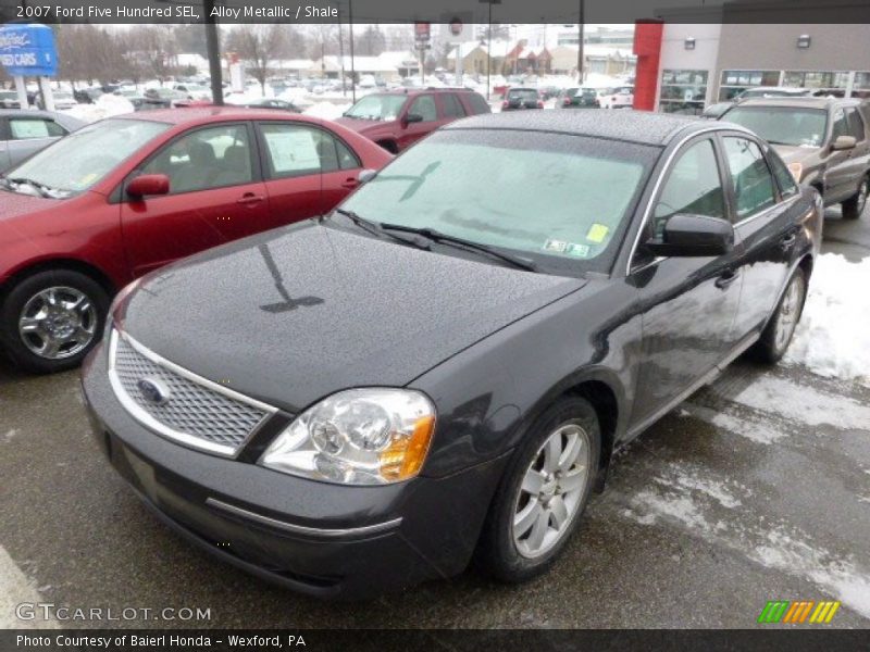 Alloy Metallic / Shale 2007 Ford Five Hundred SEL