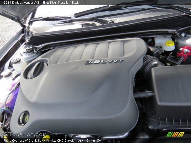 Billet Silver Metallic / Black 2014 Dodge Avenger SXT