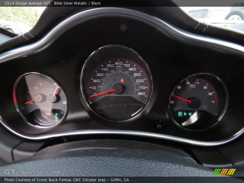 Billet Silver Metallic / Black 2014 Dodge Avenger SXT