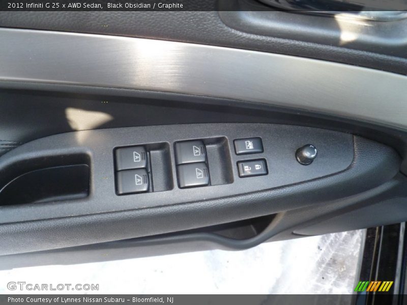 Black Obsidian / Graphite 2012 Infiniti G 25 x AWD Sedan