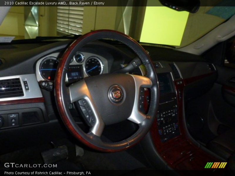 Black Raven / Ebony 2010 Cadillac Escalade Luxury AWD
