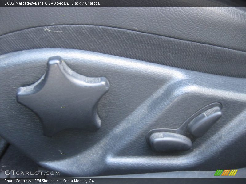 Black / Charcoal 2003 Mercedes-Benz C 240 Sedan
