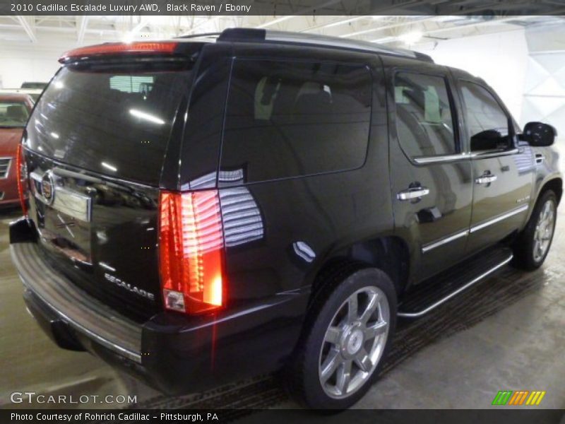 Black Raven / Ebony 2010 Cadillac Escalade Luxury AWD